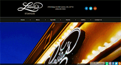 Desktop Screenshot of luciassteakhouse.com